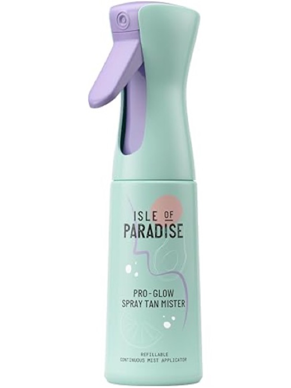 Isle of Paradise Spray Tan Mister - Mint & Lavender Accents
